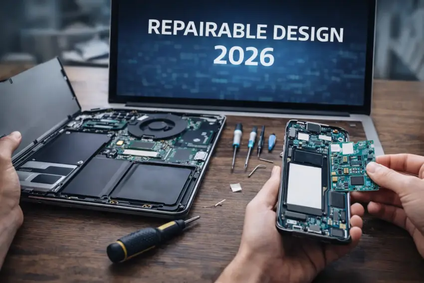 Consumer Electronics Brands Shift to Repairable Designs in 2026 Lineups